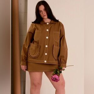 Eliza Faulkner Twill Work Jacket XL